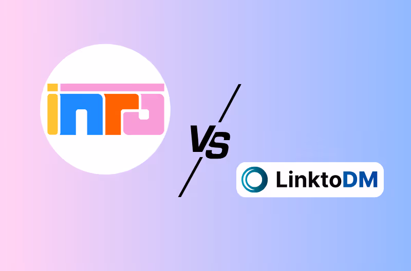 Inrō vs LinktoDM (2026): Best Instagram DM Automation Choice