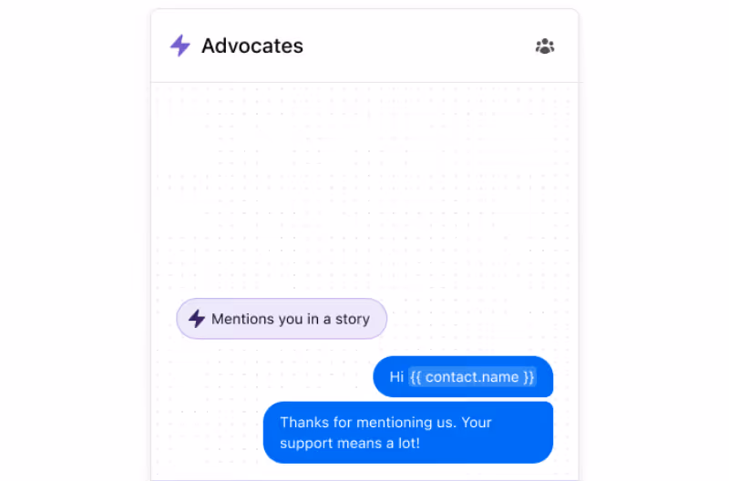 instagram mention automation