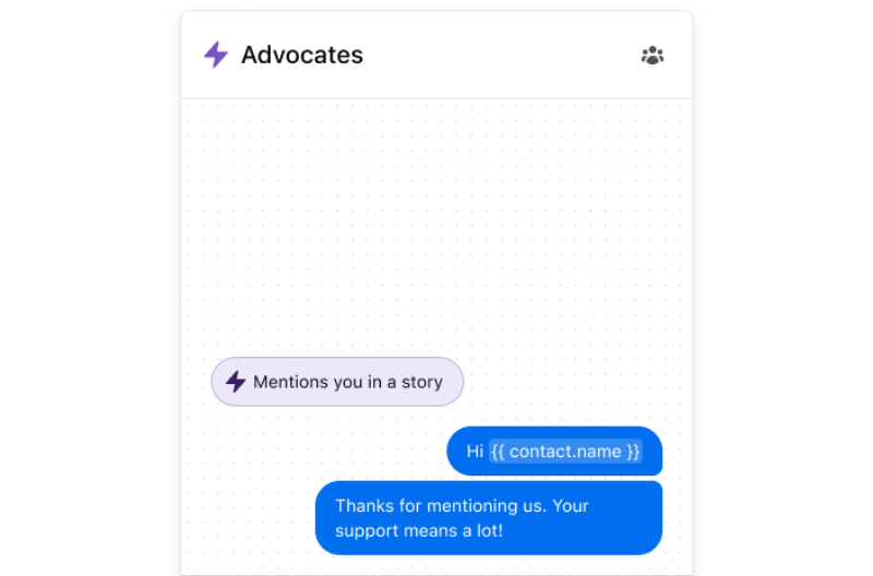 instagram mention automation