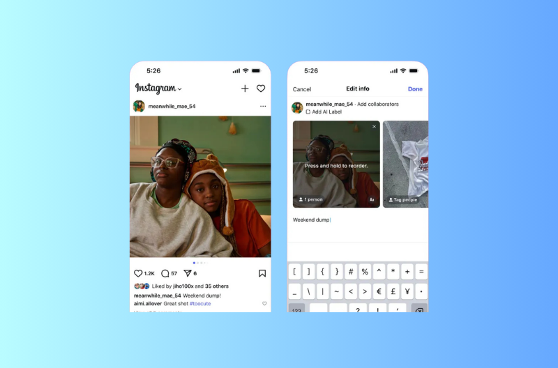 How to Reorder Instagram Carousel After Posting (2026 Update)