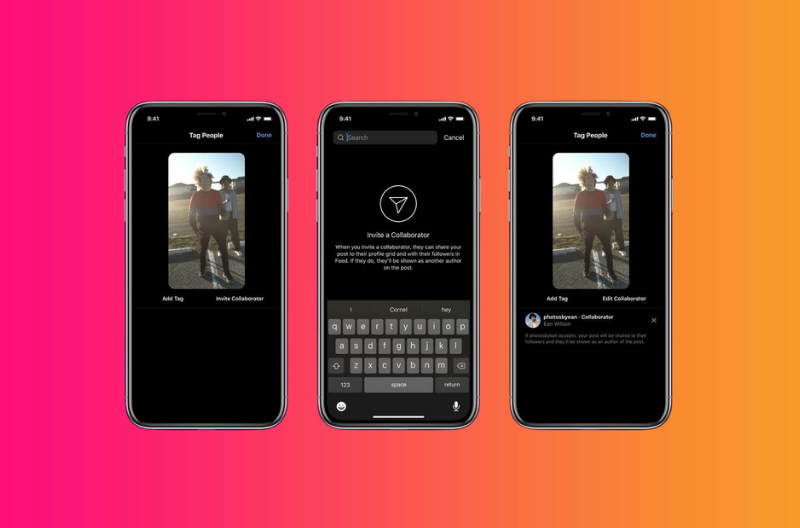 how to do a collab post on instagram 