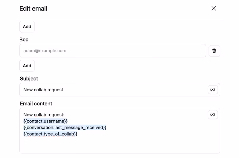 notify yourself of a message received on instagram