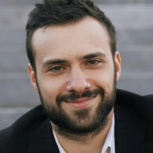 Image of a man smiling