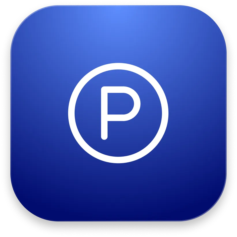 A smiling CEO sits at the computer.