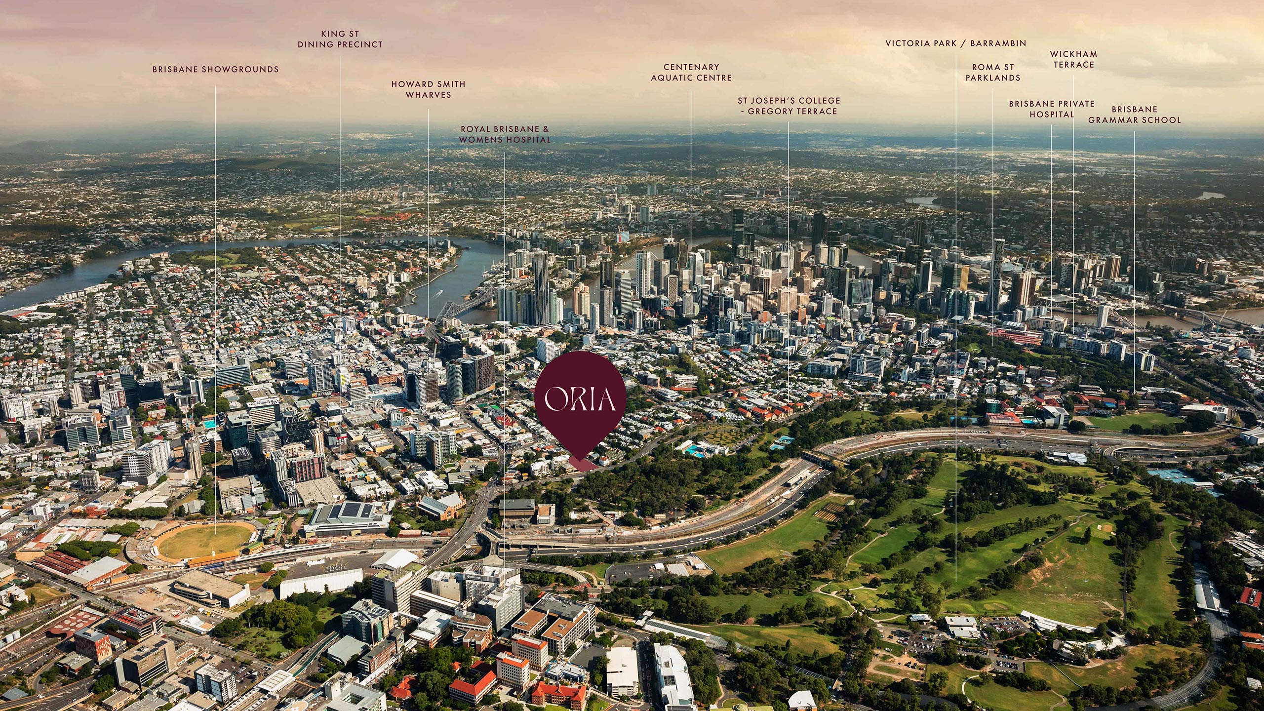 Oria Location Aerial