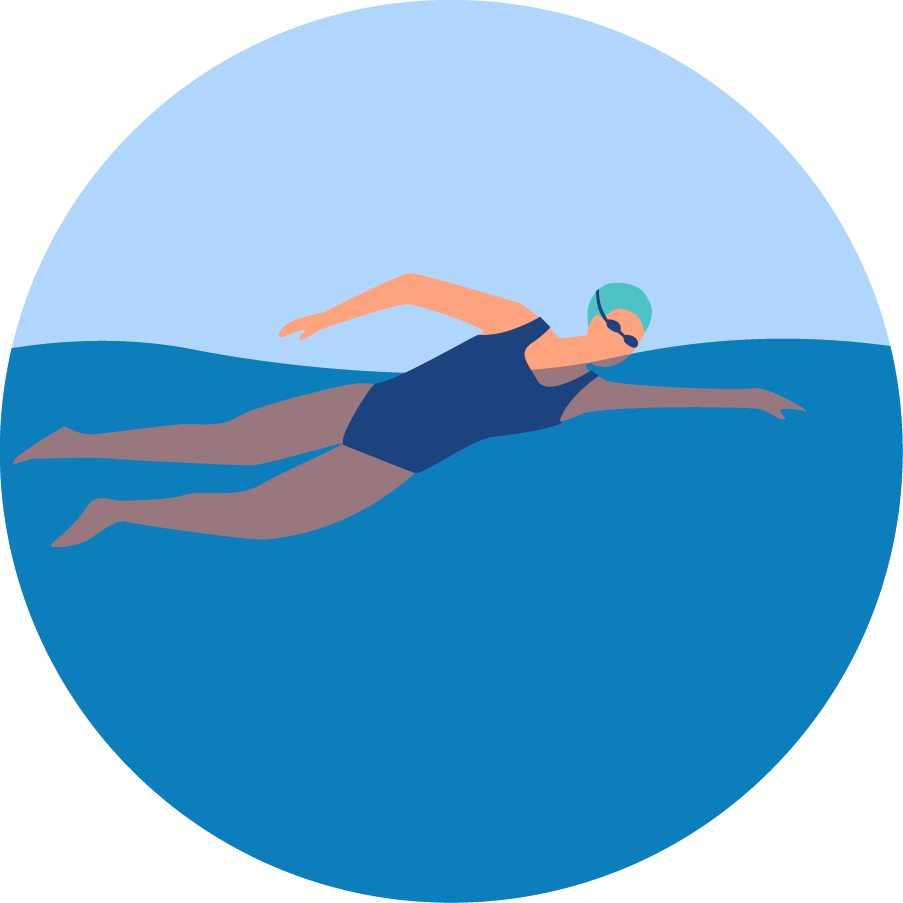 Swimming icon