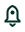 Icon of a bell with a small notification dot on the top right, representing notifications.