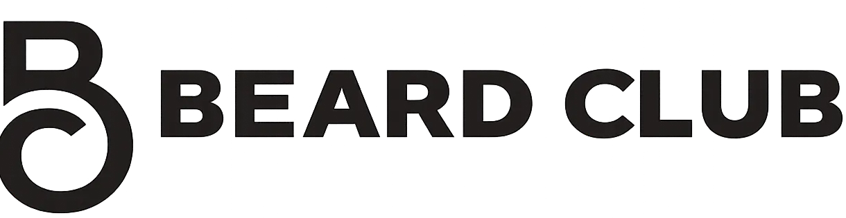 Logo with stylized letters B and C followed by the text 'BEARD CLUB'.