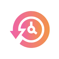 Icono de flechas en el sentido de las agujas del reloj