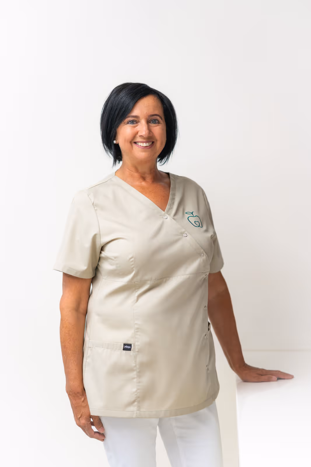 Mitarbeiterin Reinelde bei Dr. Michael Kollreider