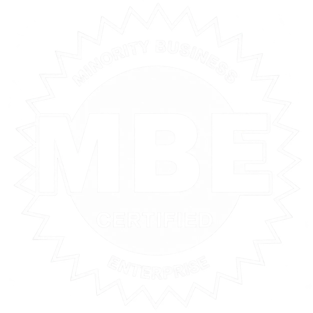 MBE certified minority business enterprise