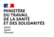 logo Ministere du Travail de la santé et des solidatirés