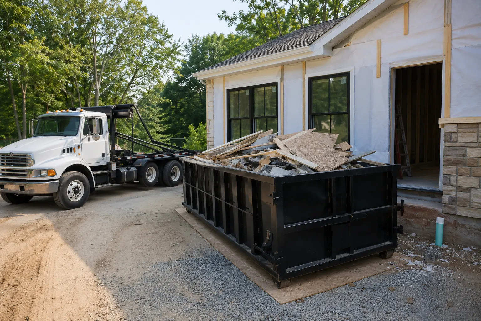 Local rolloff dumpster rentals in Peoria, AZ for residential and commercial debris removal