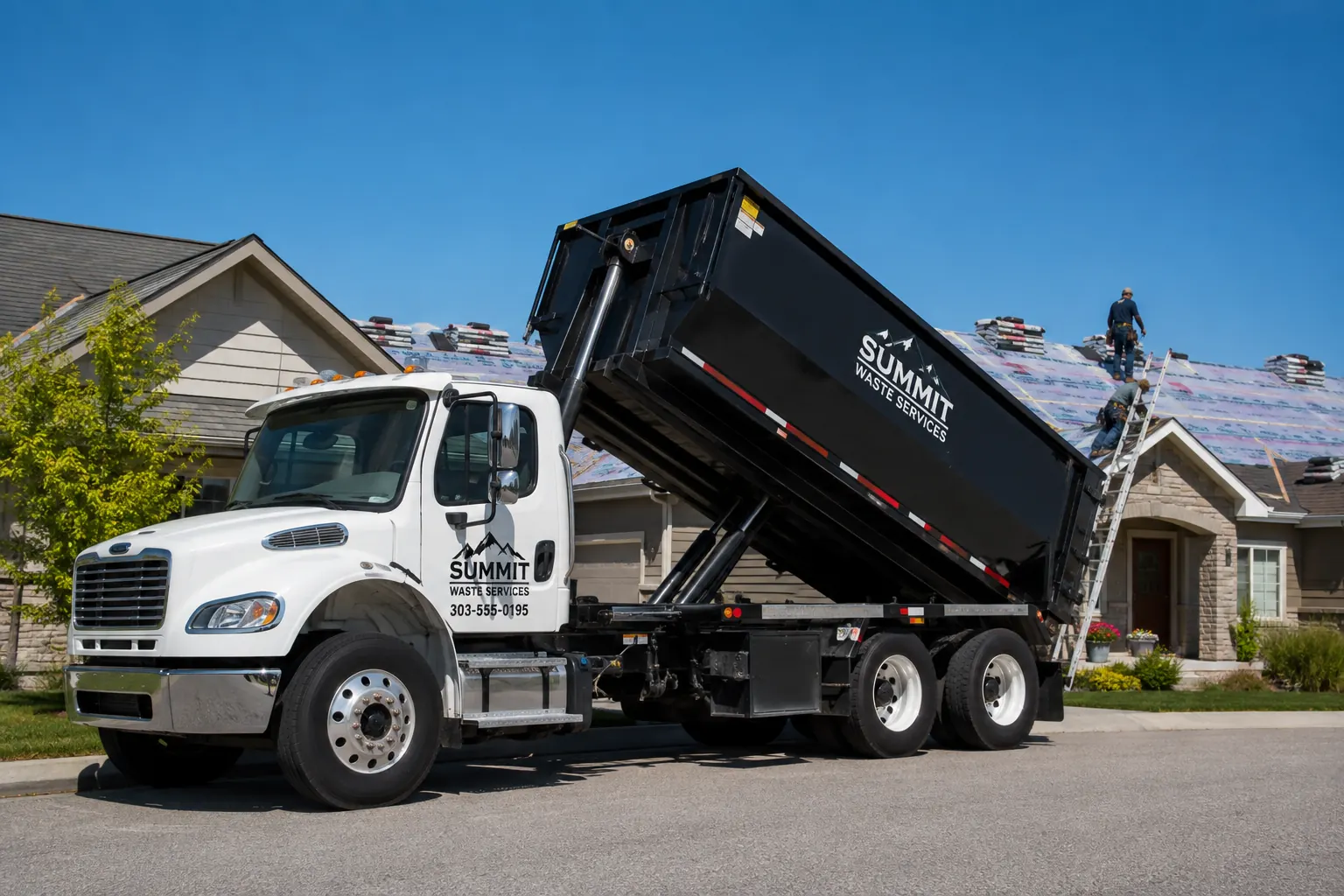 Local rolloff dumpster rentals in Peoria, AZ supporting construction and home renovation projects