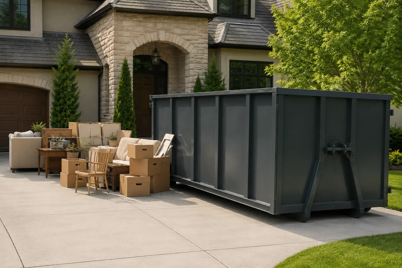 Efficient rolloff dumpster rentals in San Tan Valley, AZ supporting construction and renovation cleanup