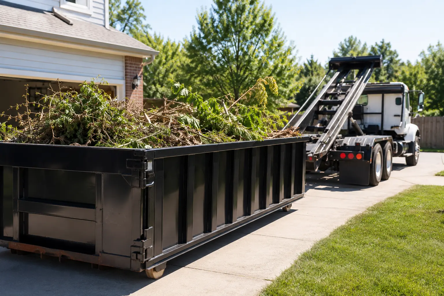 Dependable garbage dumpster rental in Glendale, AZ supporting home renovation and construction cleanup