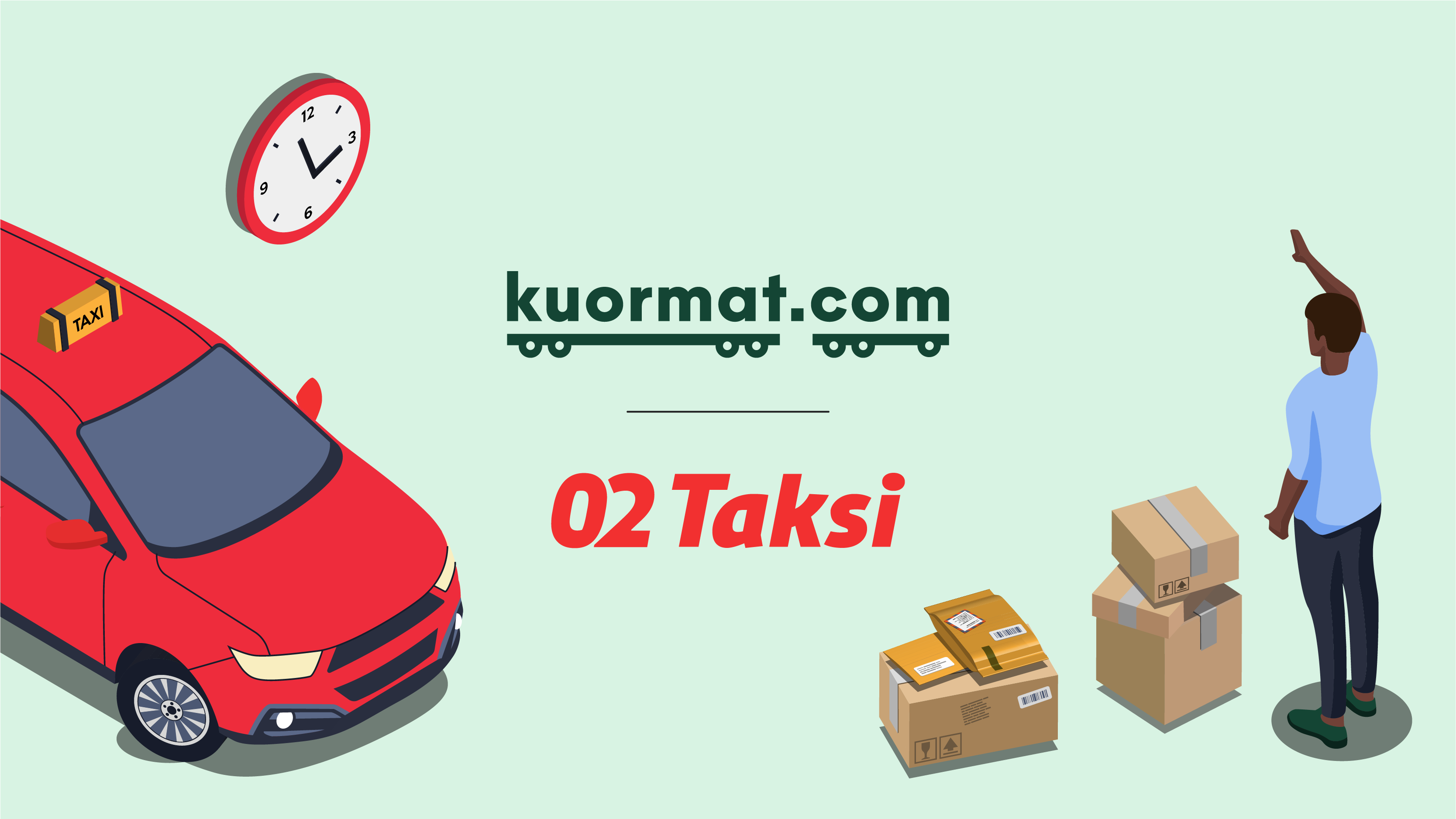 Kuormat.com ja 02 Taksin pikakuljetukset