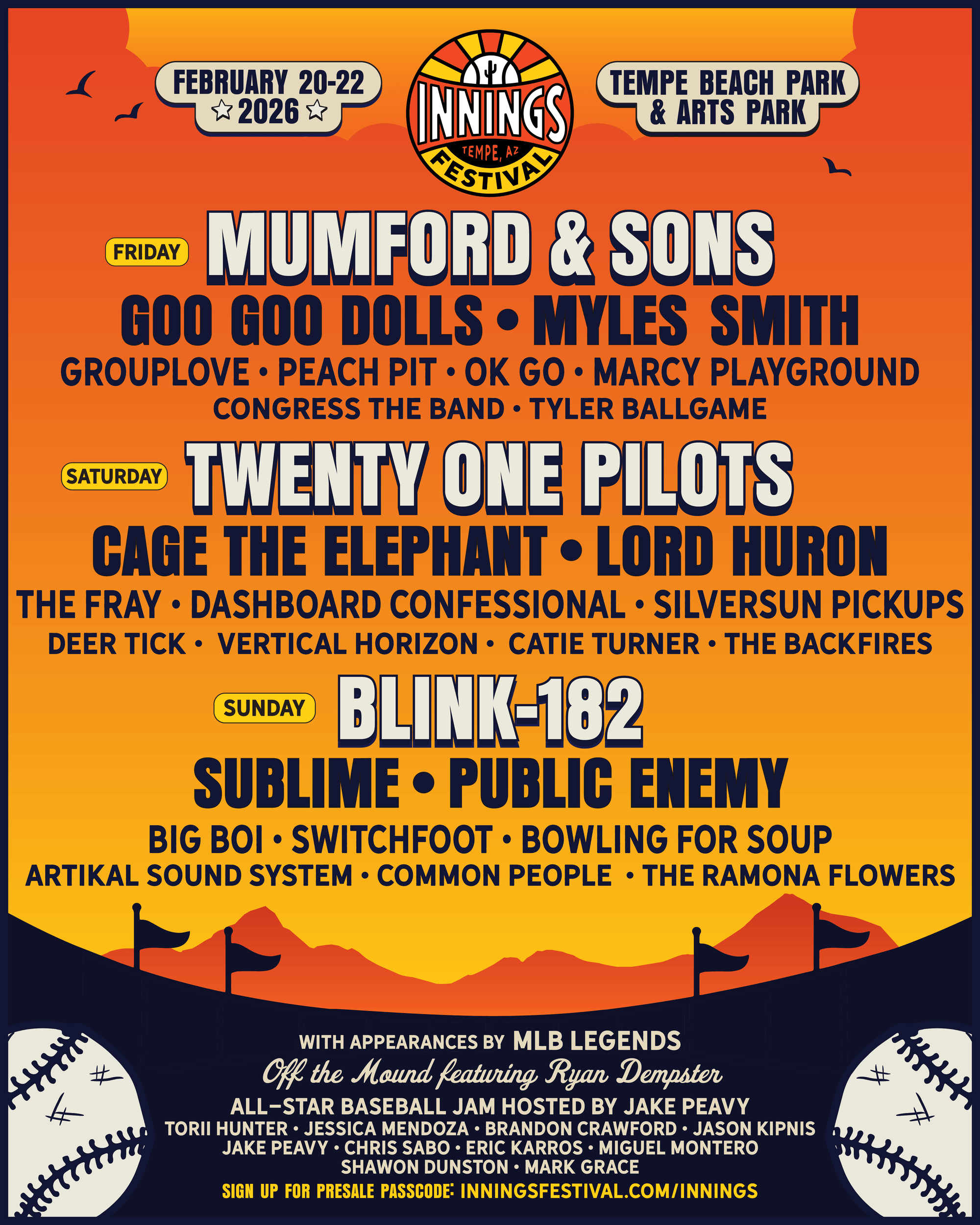 Innings Festival 2026 Line-Up