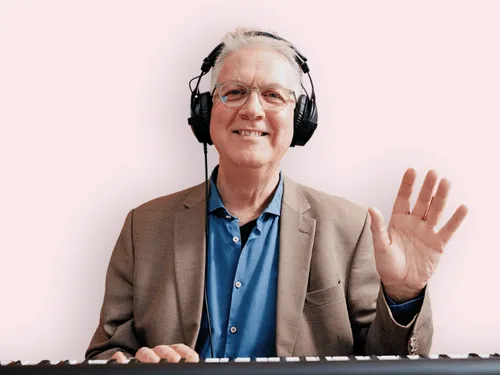 Musiklehrer beim Unterricht