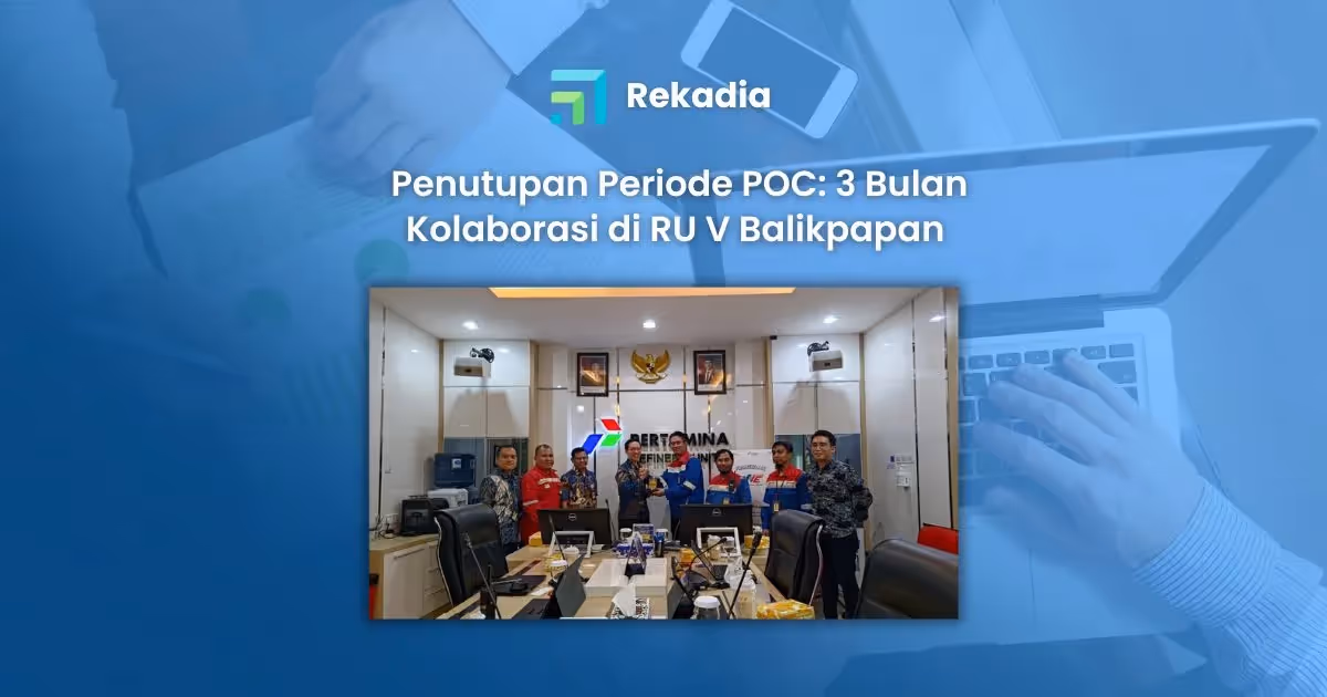 POC Closing: 3 Months of Collaboration at RU V Balikpapan
