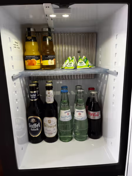 Minibar im Excelsior Hotel Ernst Köln