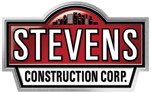 The logo for Stevens Construction Corp.