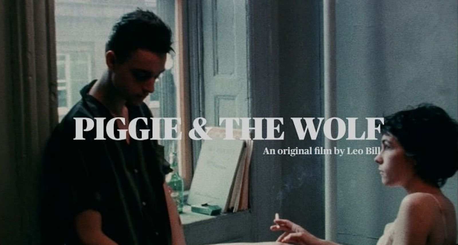 Piggie & Teh Wolf Poster