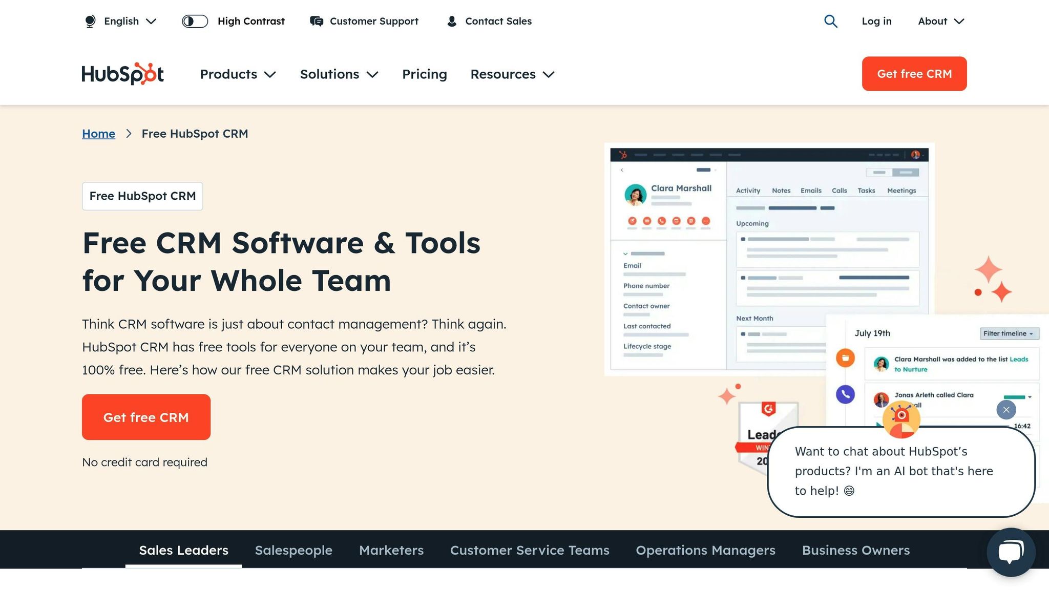 HubSpot CRM