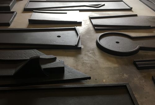 foto van verschillende mini golf vloeren bewerkt door vb coatings met almerex