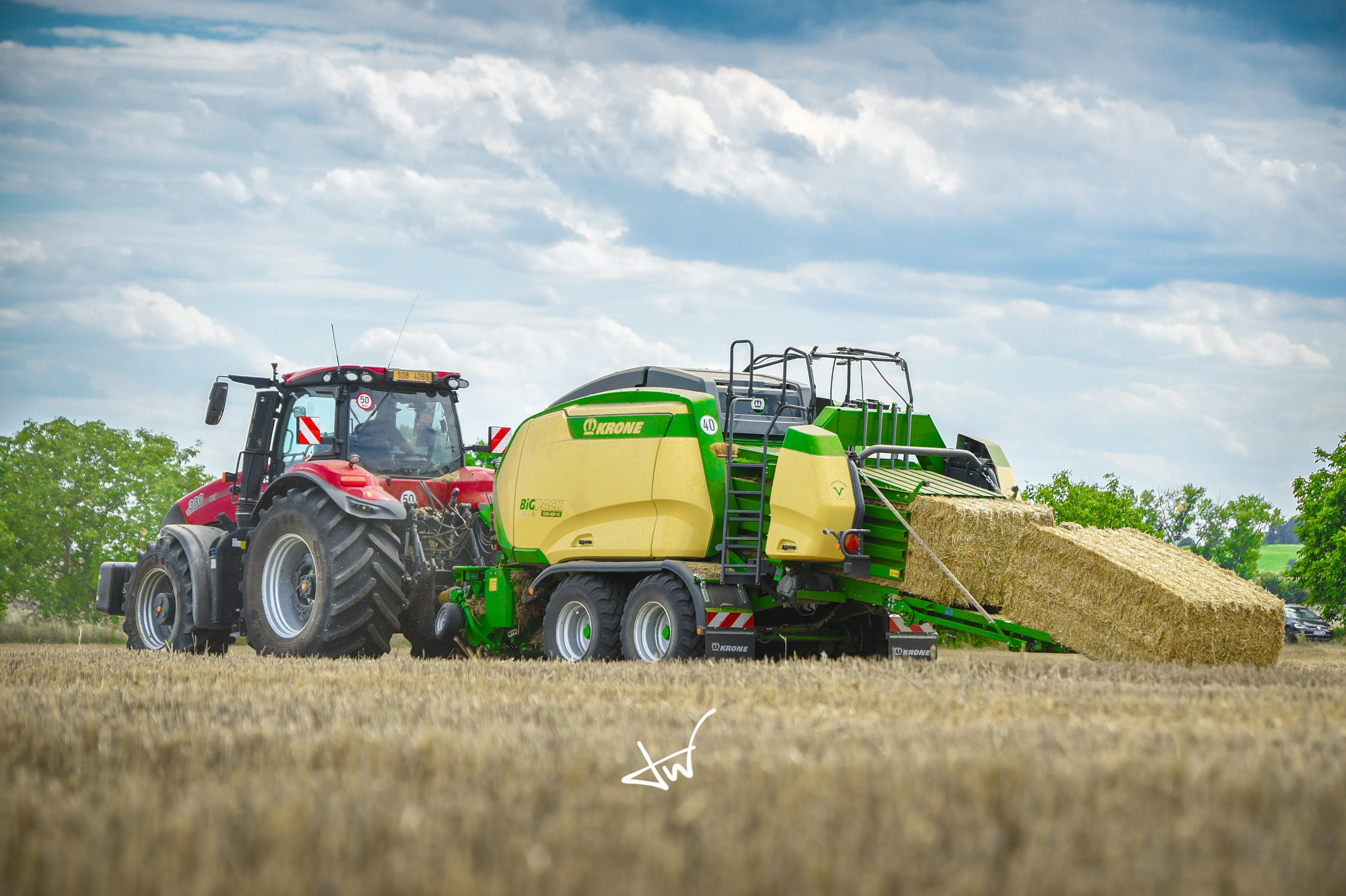 Hranaté balíky – lis KRONE Big Pack