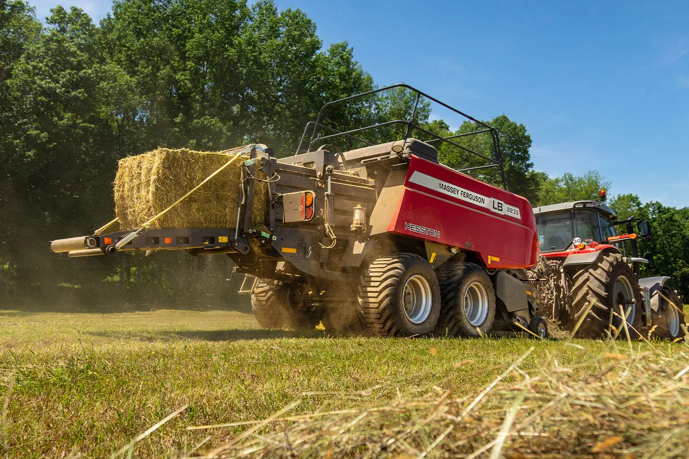 Lis Massey Ferguson LB 2200 na poli