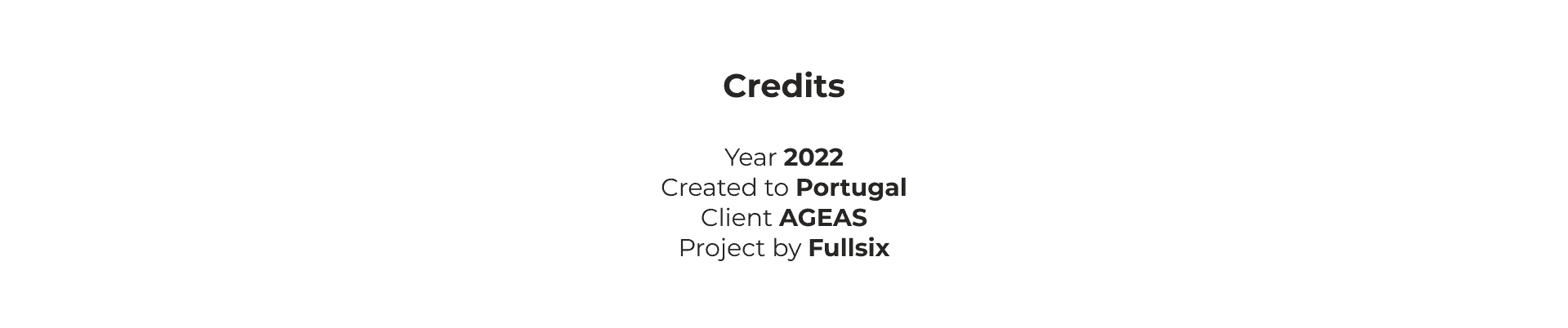 AGEAS seguro auto project credits