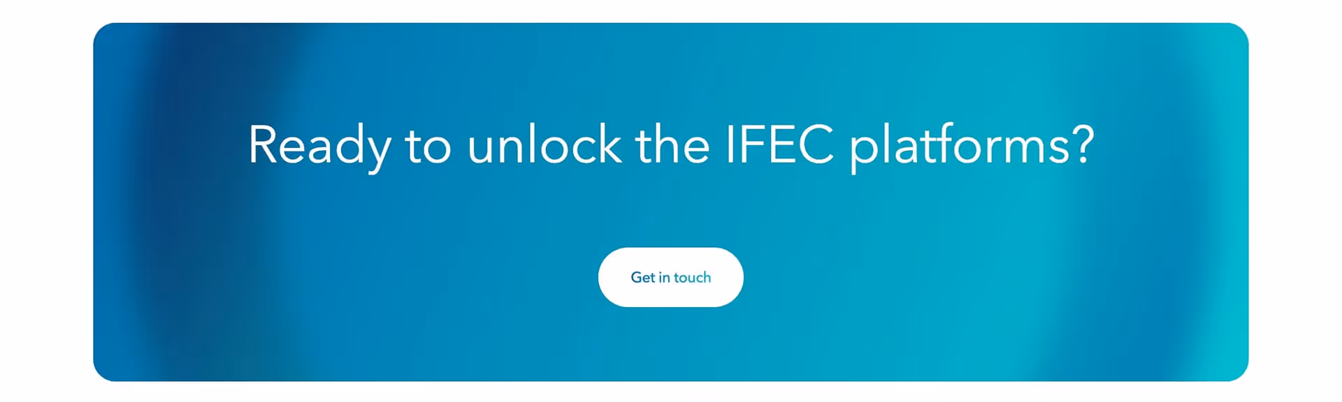 Above aero CTA design to unlock IFEC platforms