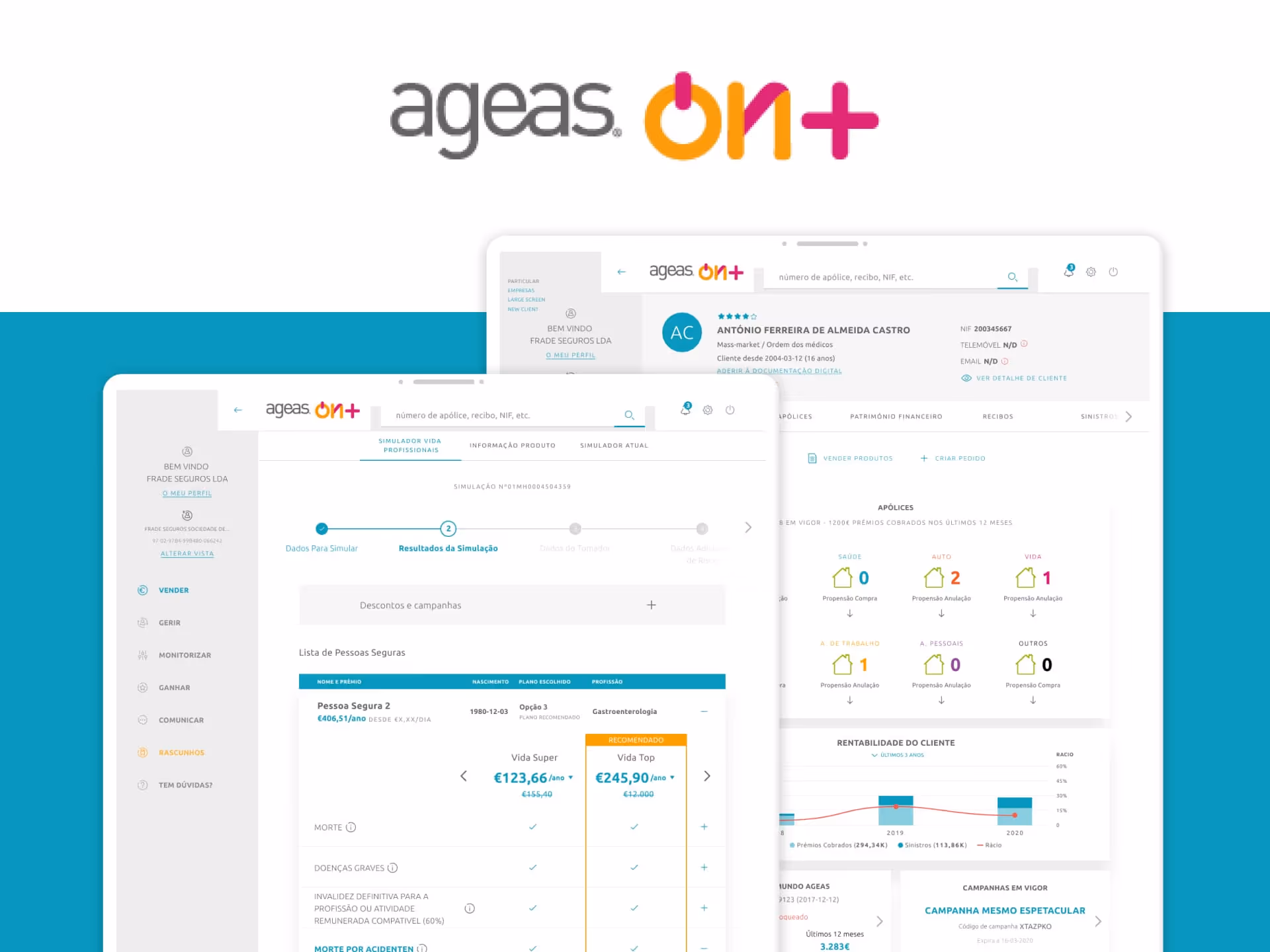 AGEAS portal de mediadores project cover