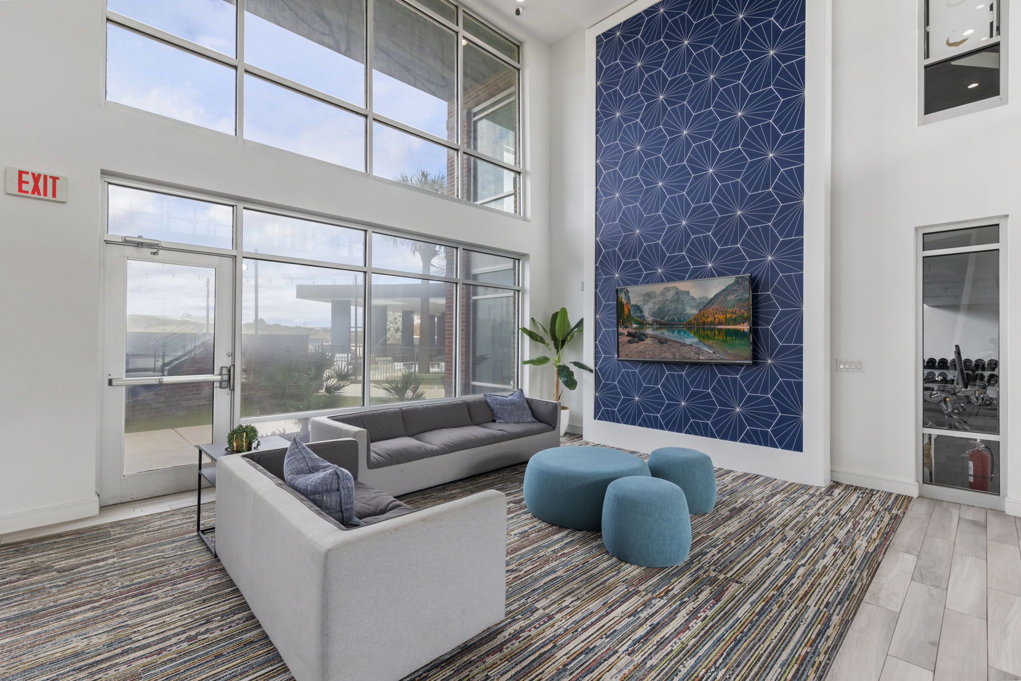 Lounge area