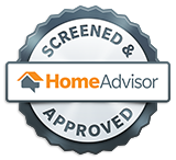 HomeAdvisor Screened and Approved Badge