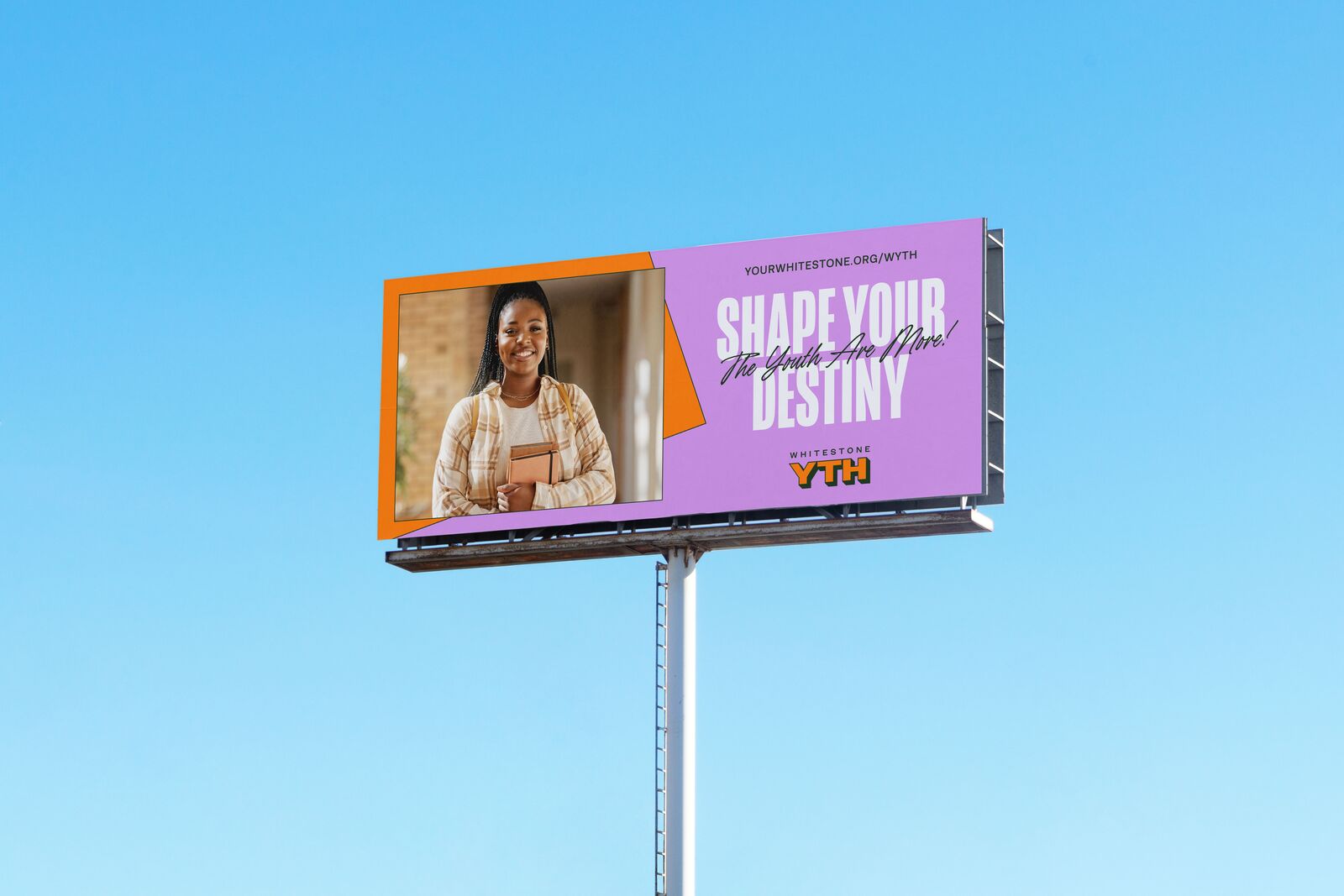 Whitestone Youth billboard, Shape Your Destiny
