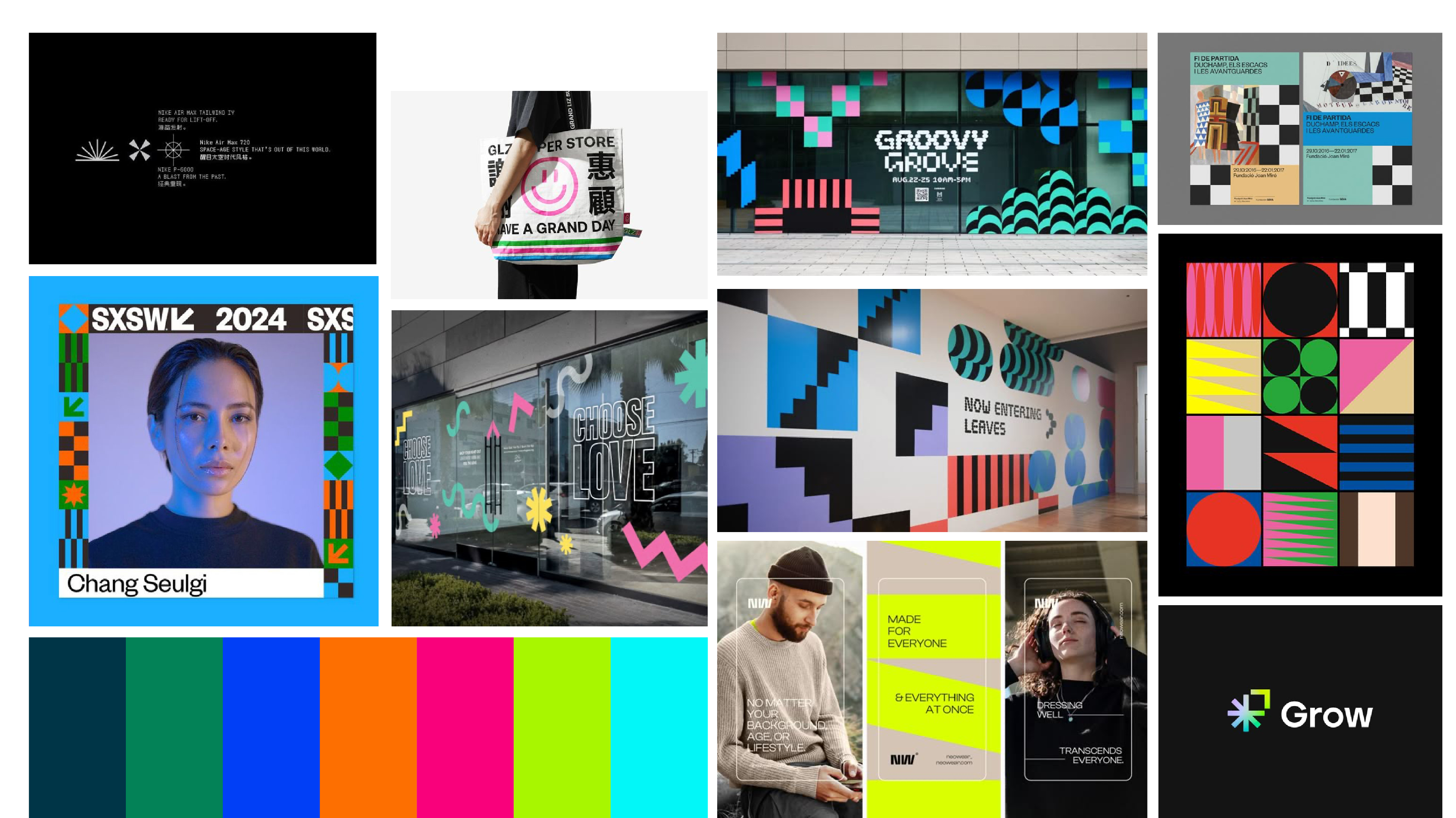 Whitestone Youth moodboard, option 2