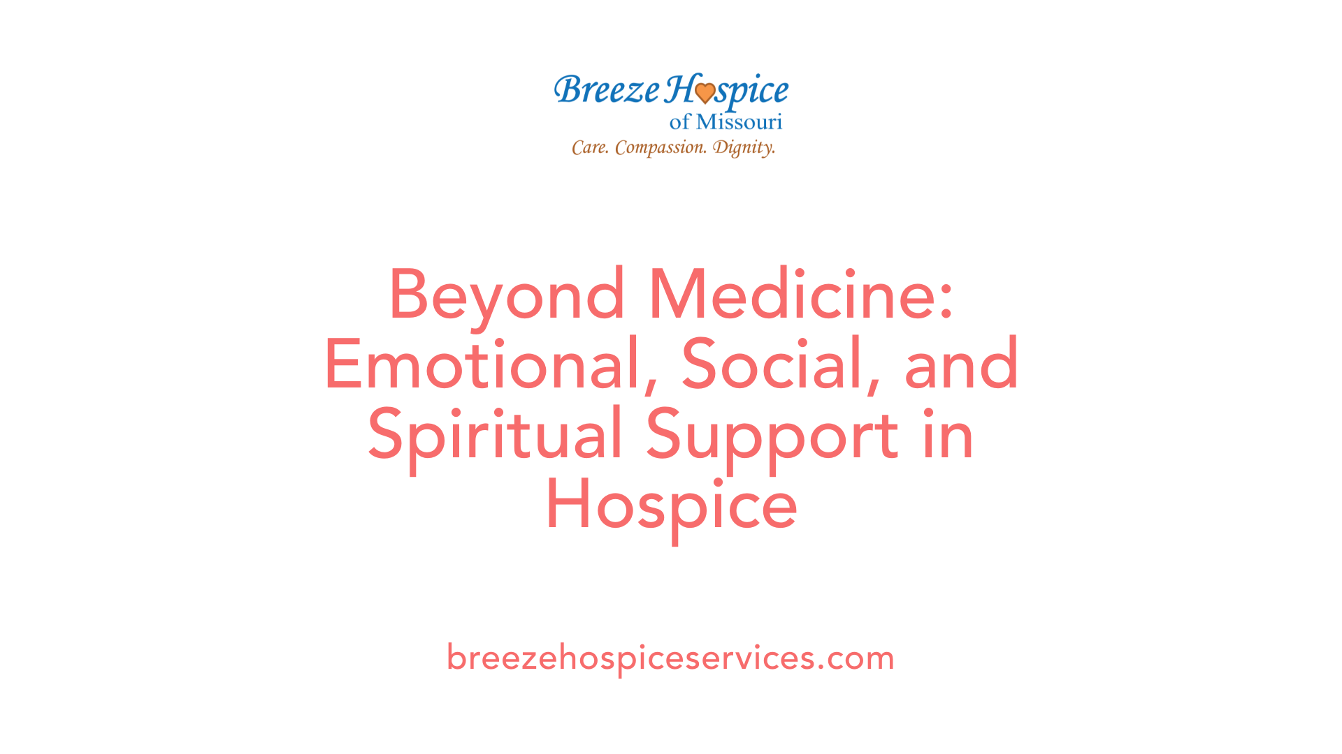 Beyond Medicine: Emotional, Social, and Spiritual Support in Hospice