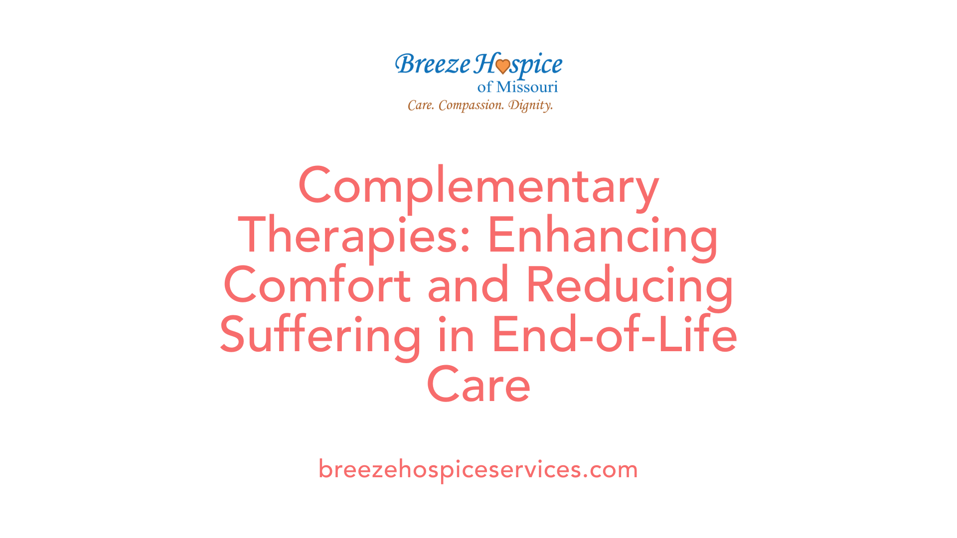 Complementary Therapies: Enhancing Comfort and Reducing Suffering in End-of-Life Care