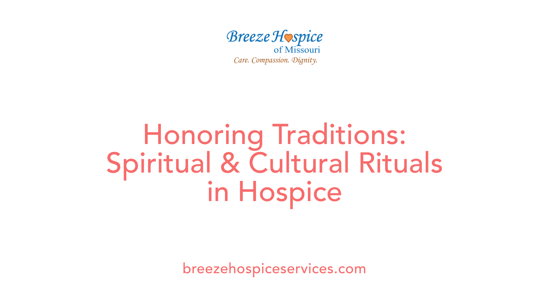 Honoring Traditions: Spiritual &amp; Cultural Rituals in Hospice