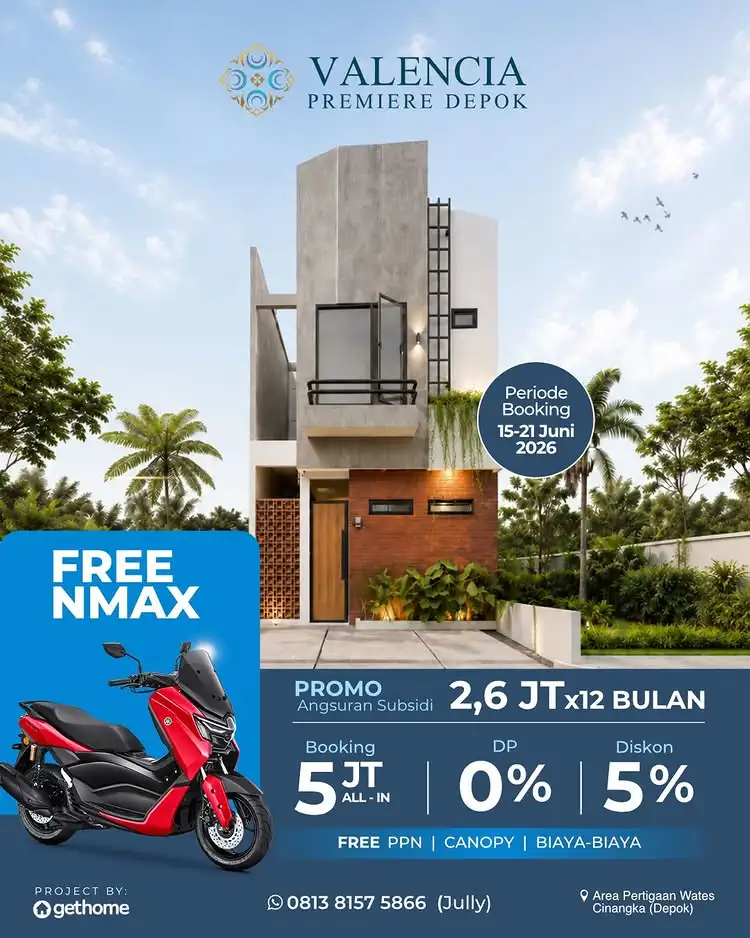 Promo Beli Rumah All-In, Bukan Sekedar Gratis NMAX