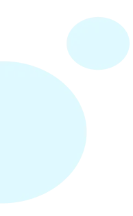 Two overlapping light blue circles on a black background.