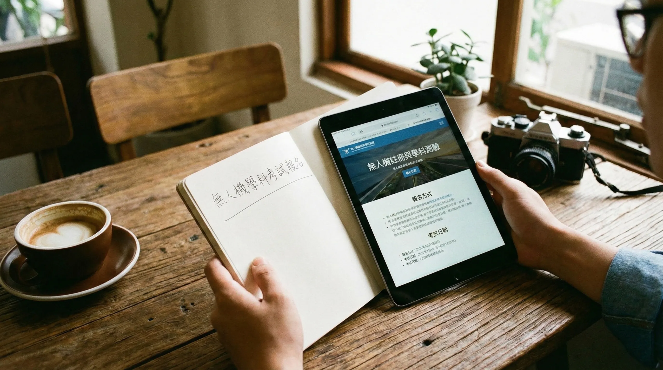 無人機學科考試報名流程