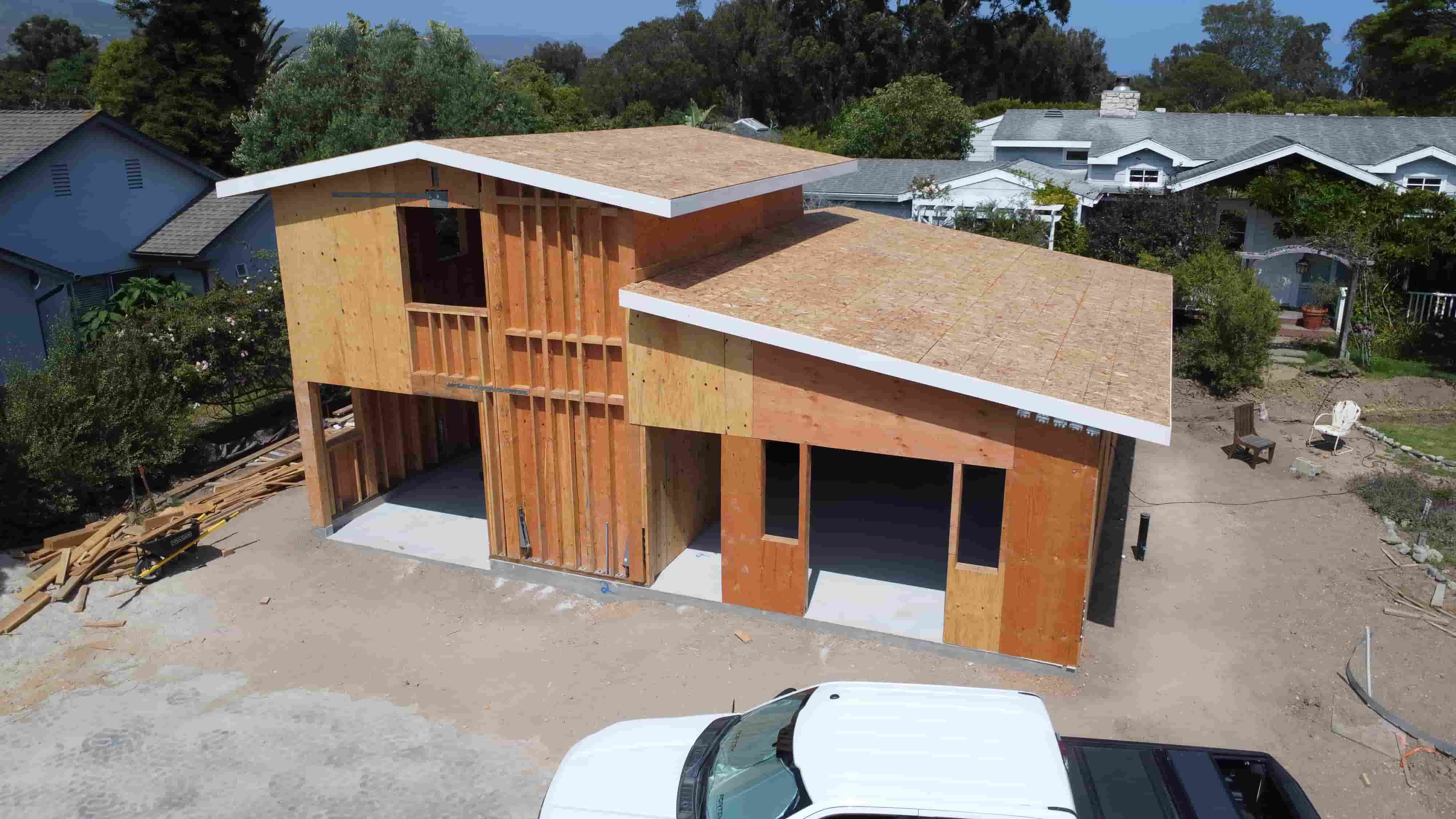 A new construction Accessory Dwelling Unit built.