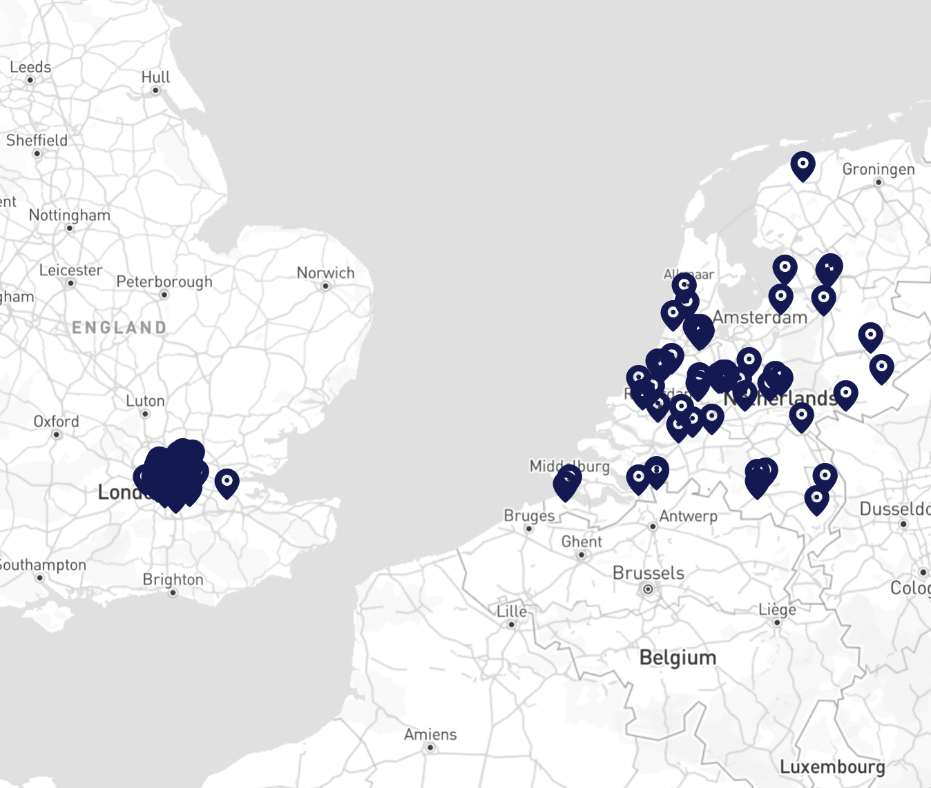 A group of athletes running