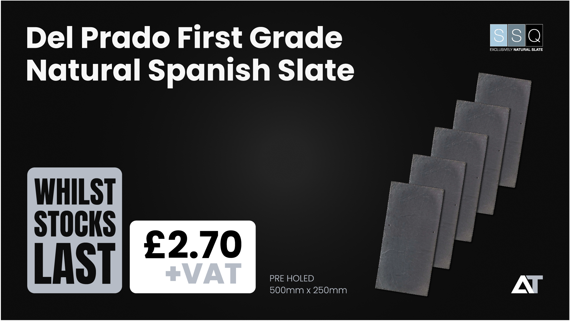 Del Prado Natural Roof Slates