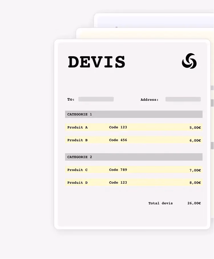 Vignette de devis.