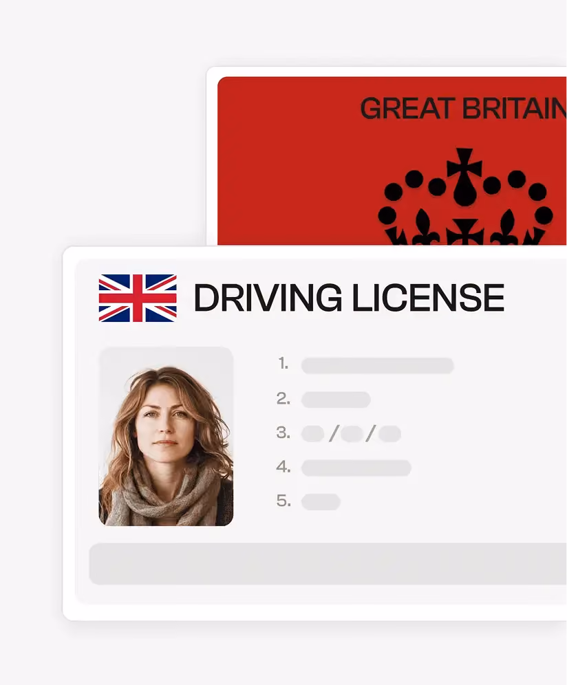 Driving license thumbnail.