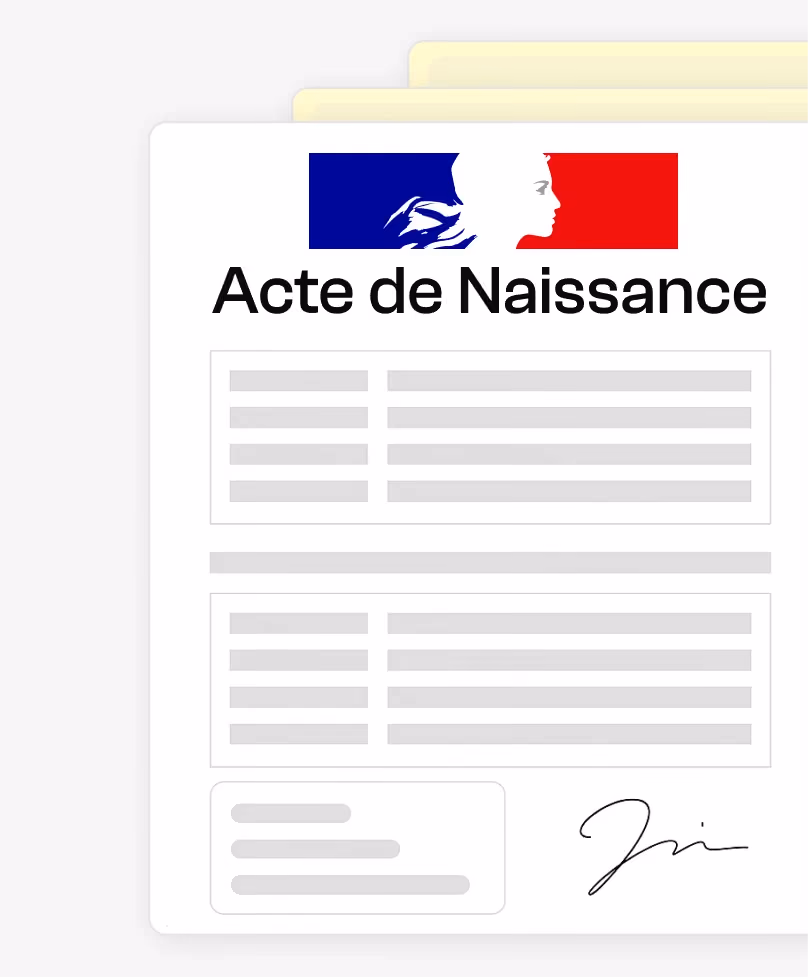Acte de naissance